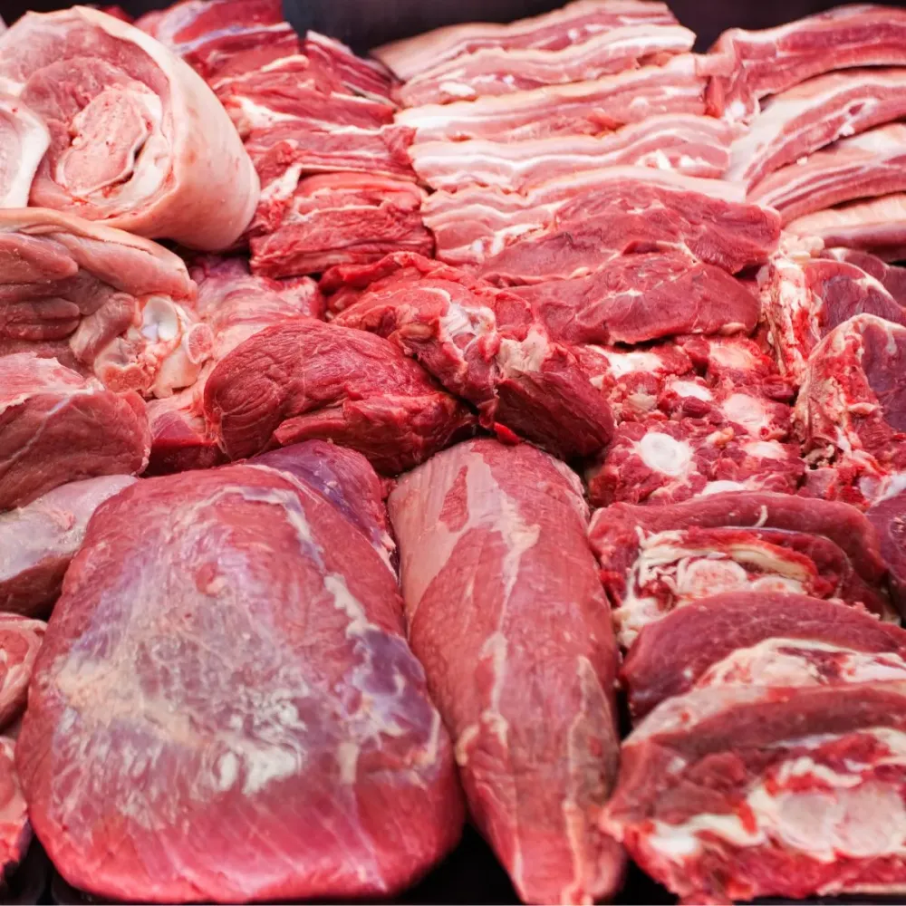 Vente de viande à Rochetoirin